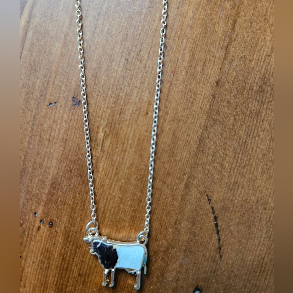 NEW cow necklace